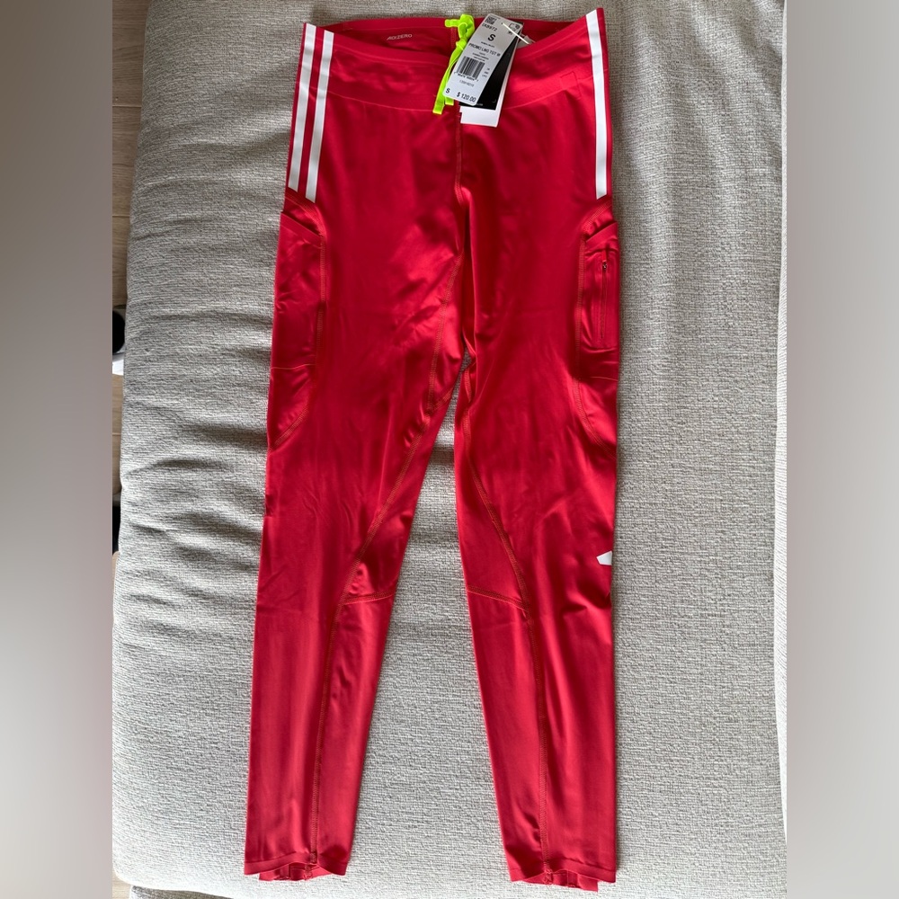 adidas 2025 pro women’s uniform Red Leggings - not available in stores